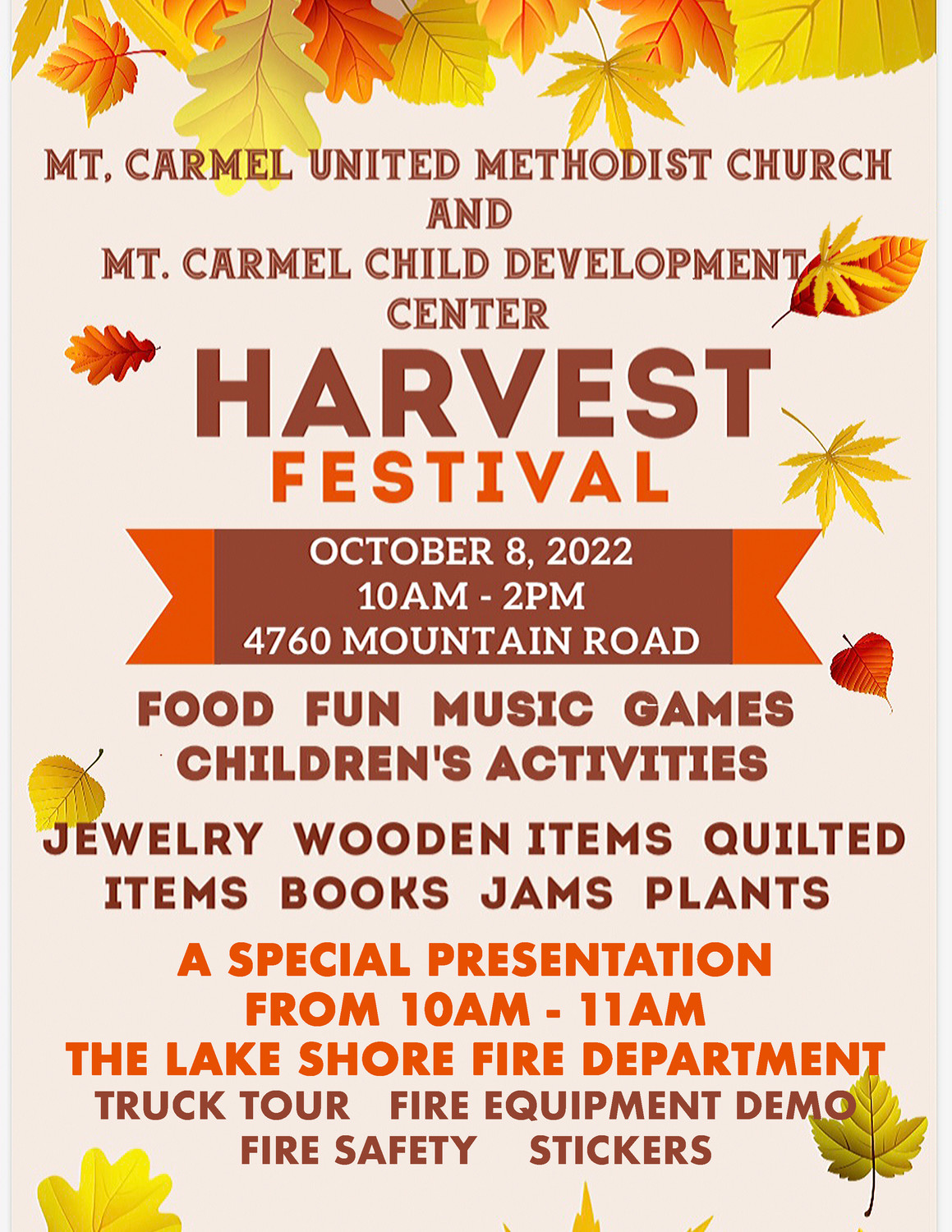 Harvest Festival 2024 Schedule Of Events Tonia Mariquilla